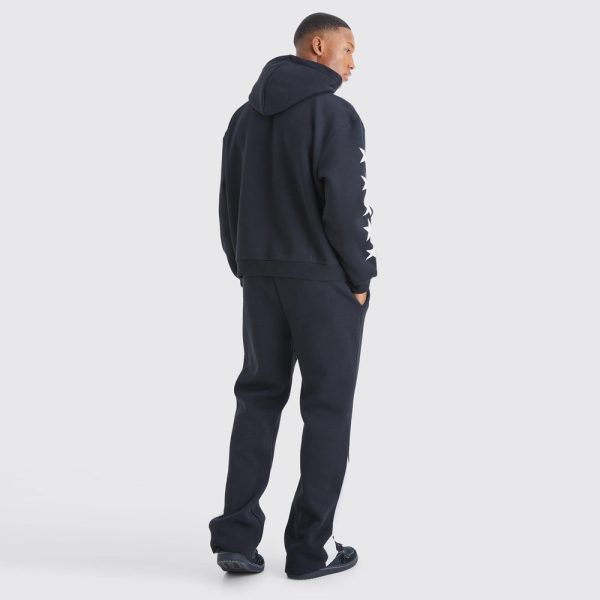 Oversized Boxy Varsity Gusset Tracksuit - Image 3