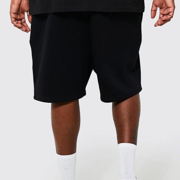 Plus Bm Applique Jersey Shorts - Image 4