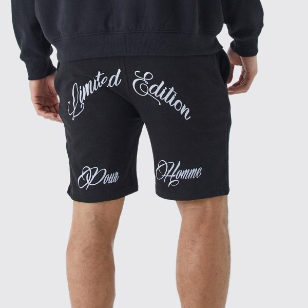 Oversized Dropped Crotch Cupid Short - Image 3